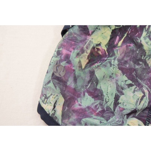 Lululemon Run Speed Short Vented Running Shorts size 4 Lined Iridescent Multi - Picture 3 of 11